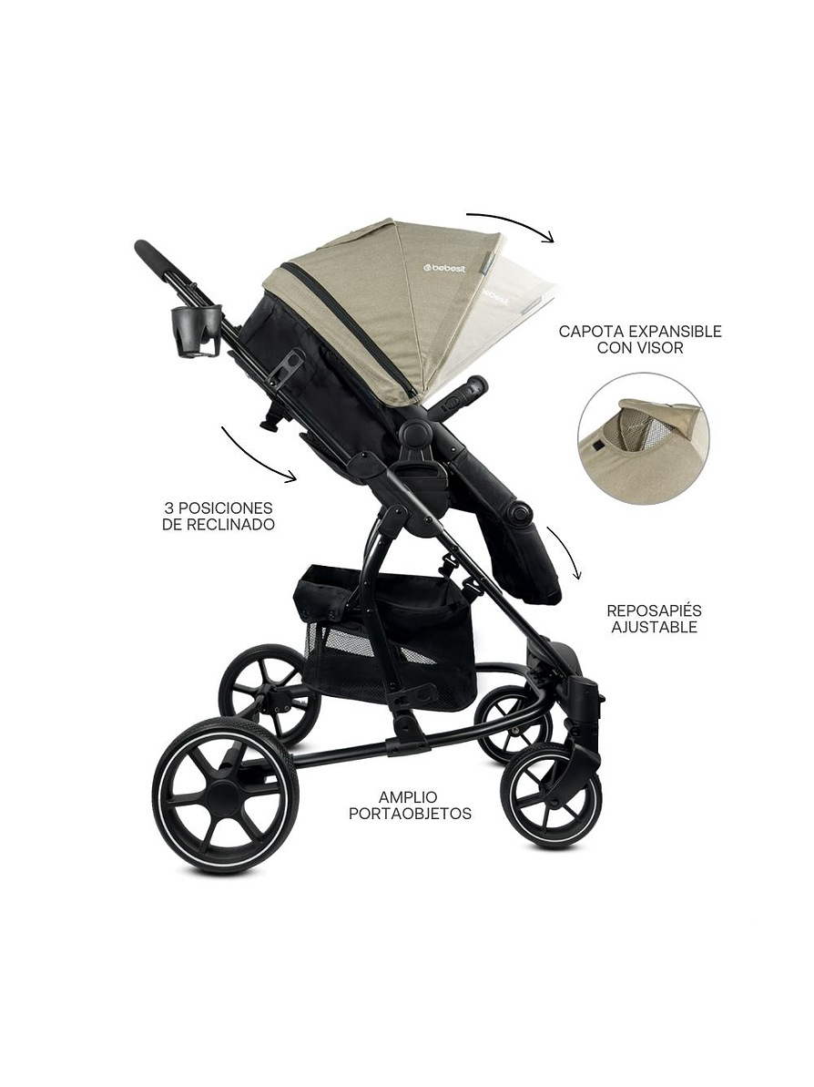Coche Prima Beige 4