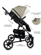 Coche Prima Beige - Miniatura 4