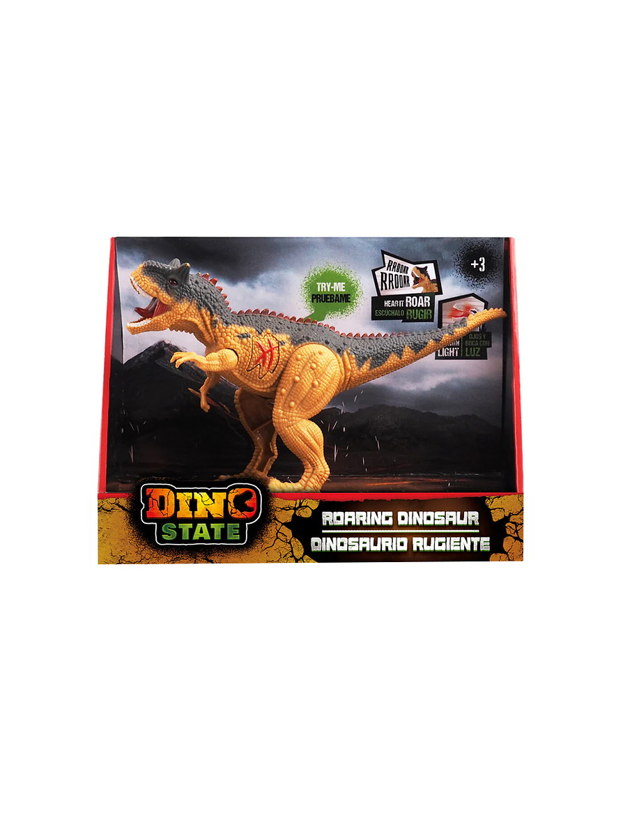 Carnotauro Dinosaurio Rugiente Luces y Sonidos Dino State 1