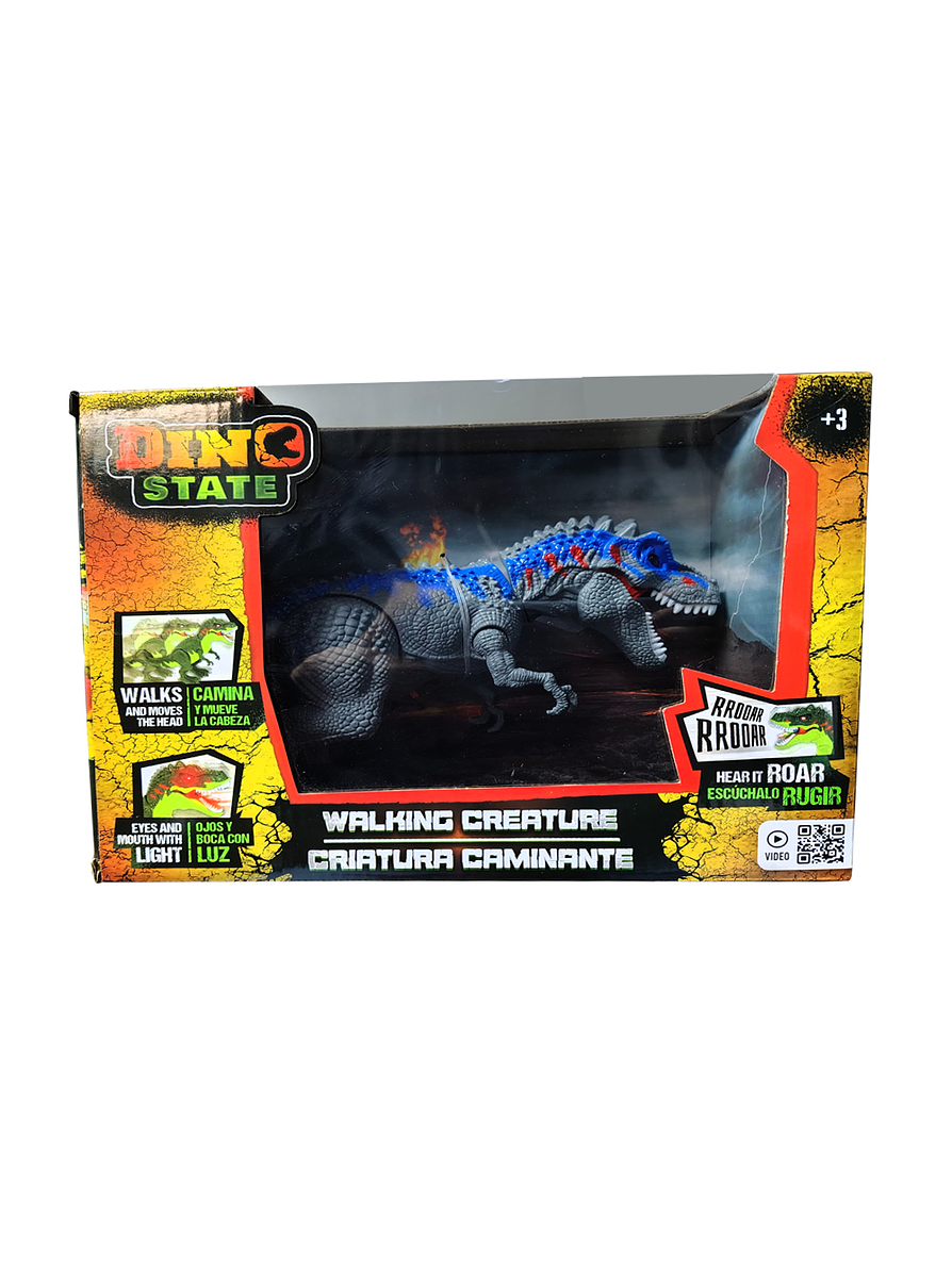 Criatura caminante luces y sonidos Dino State figuras surtidas 2