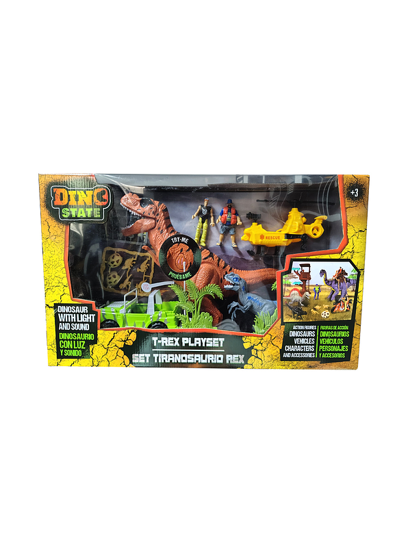 Set Tiranosaurio Rex Dino State 1