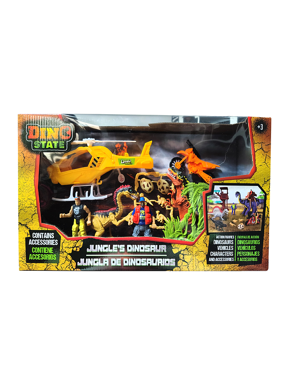Set Jungla de Dinosaurios Dino State 1