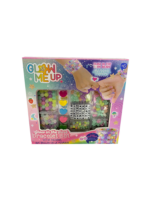 Glow Me Up Set de Pulseras que brillan en la oscuridad 1