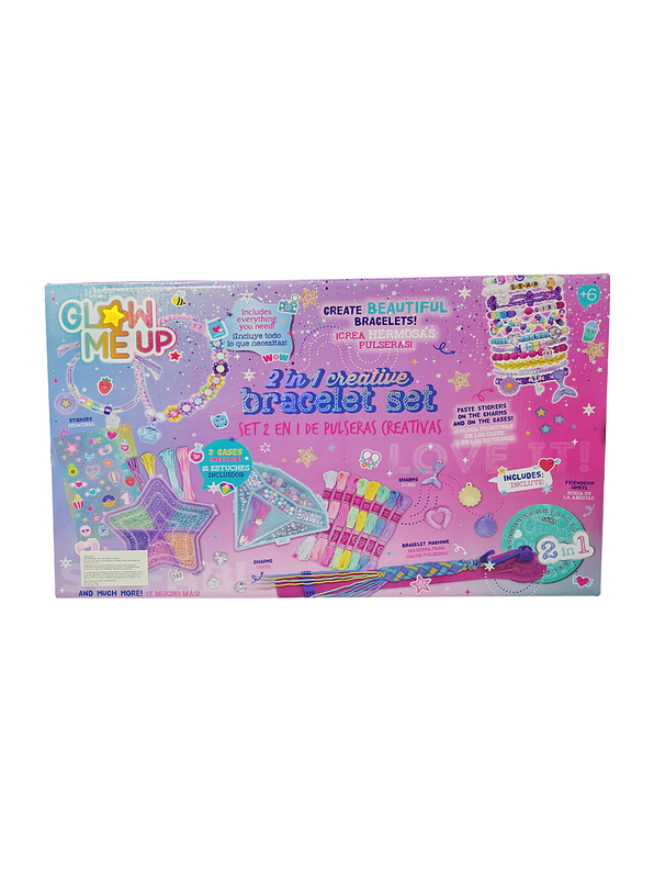 Glow Me Up Set de Pulceras 2 en 1  4