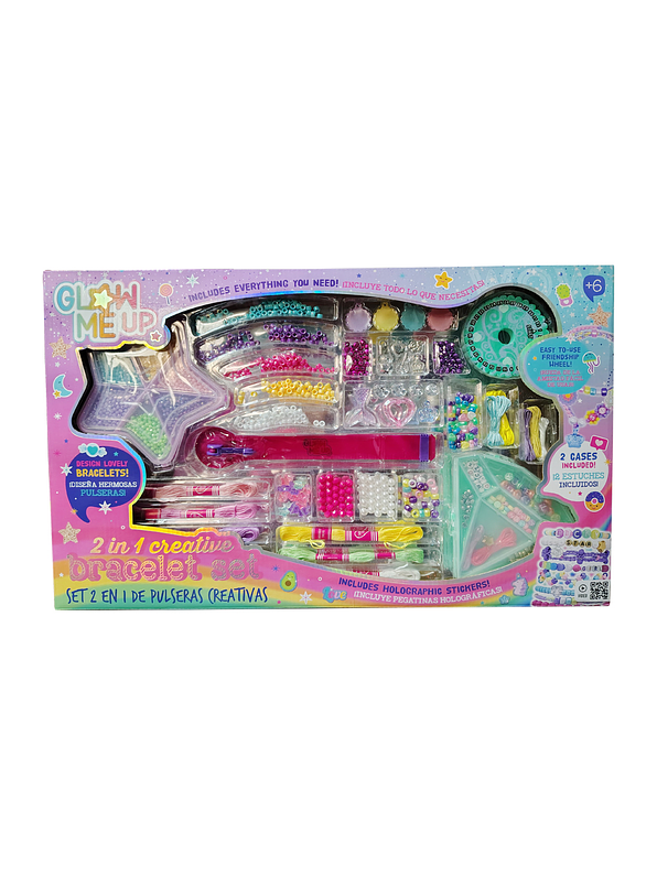 Glow Me Up Set de Pulceras 2 en 1  1
