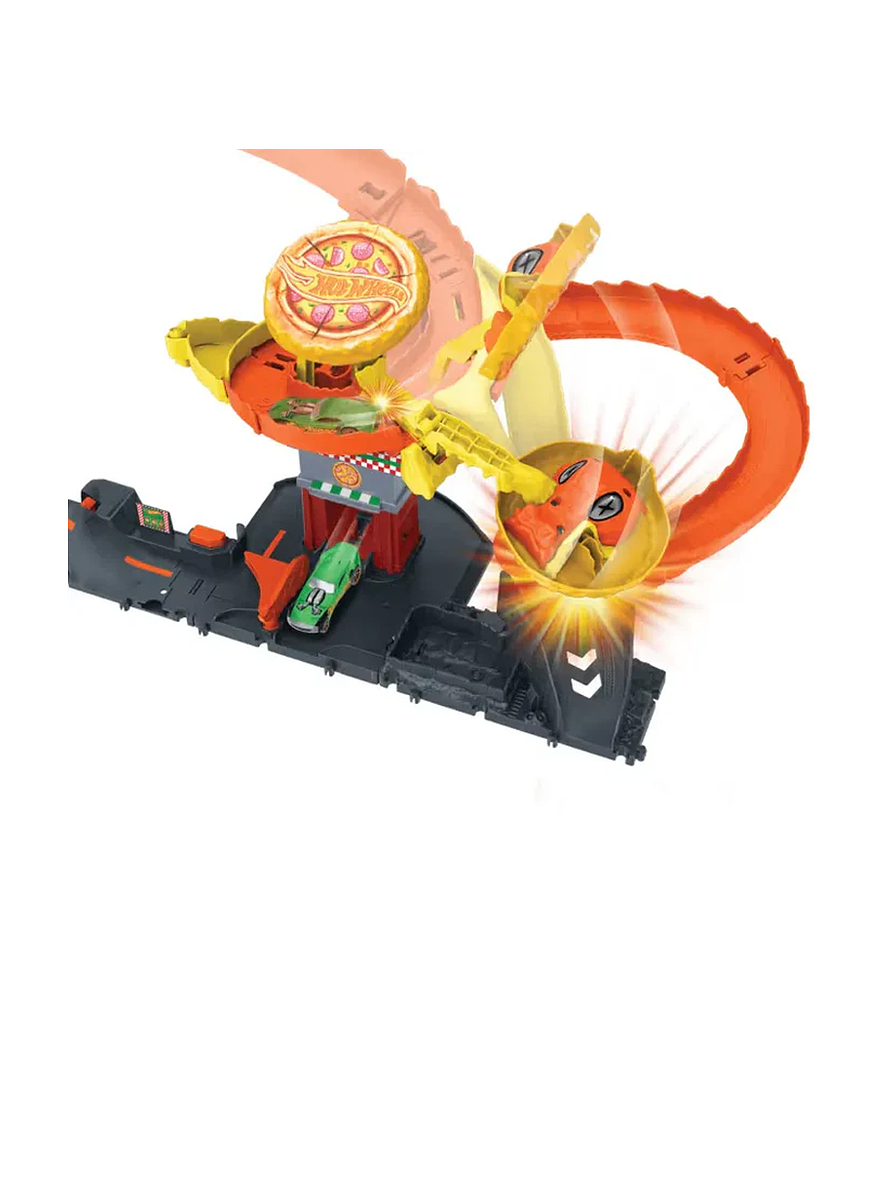 Hot Wheels City Ataque Pizza Slam Cobra 4