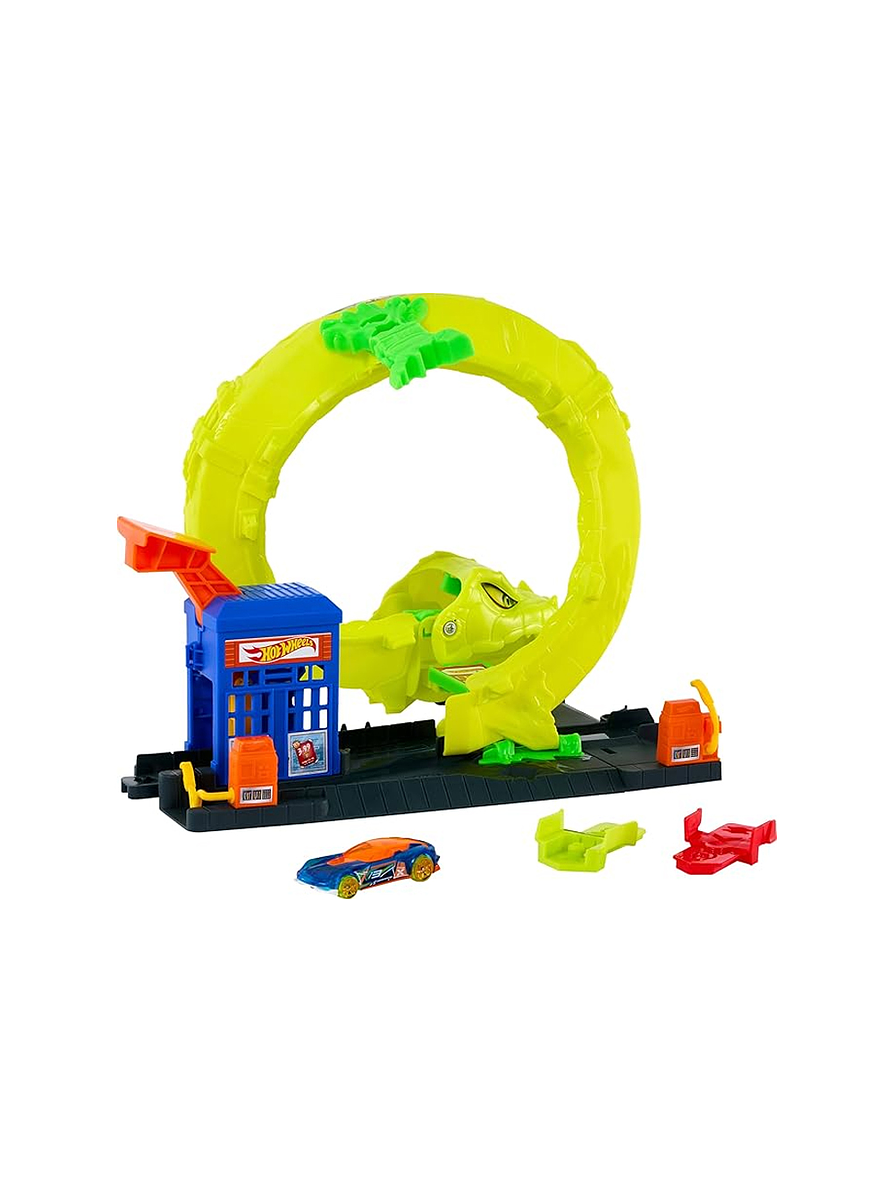 Hot Wheels Ataque Espiral De Serpiente 6