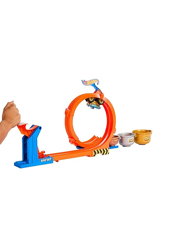 Hot Wheels Monster Trucks Lanza Para Ganar 2