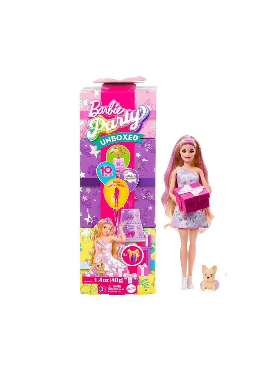 Barbie Party Unboxed Sorpresa 3