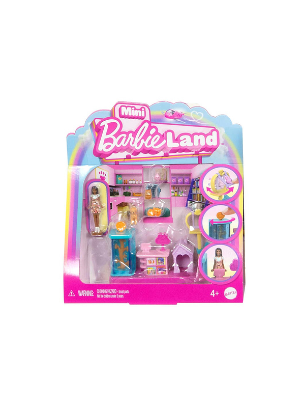 Mini Barbie Land Set Surtido  4