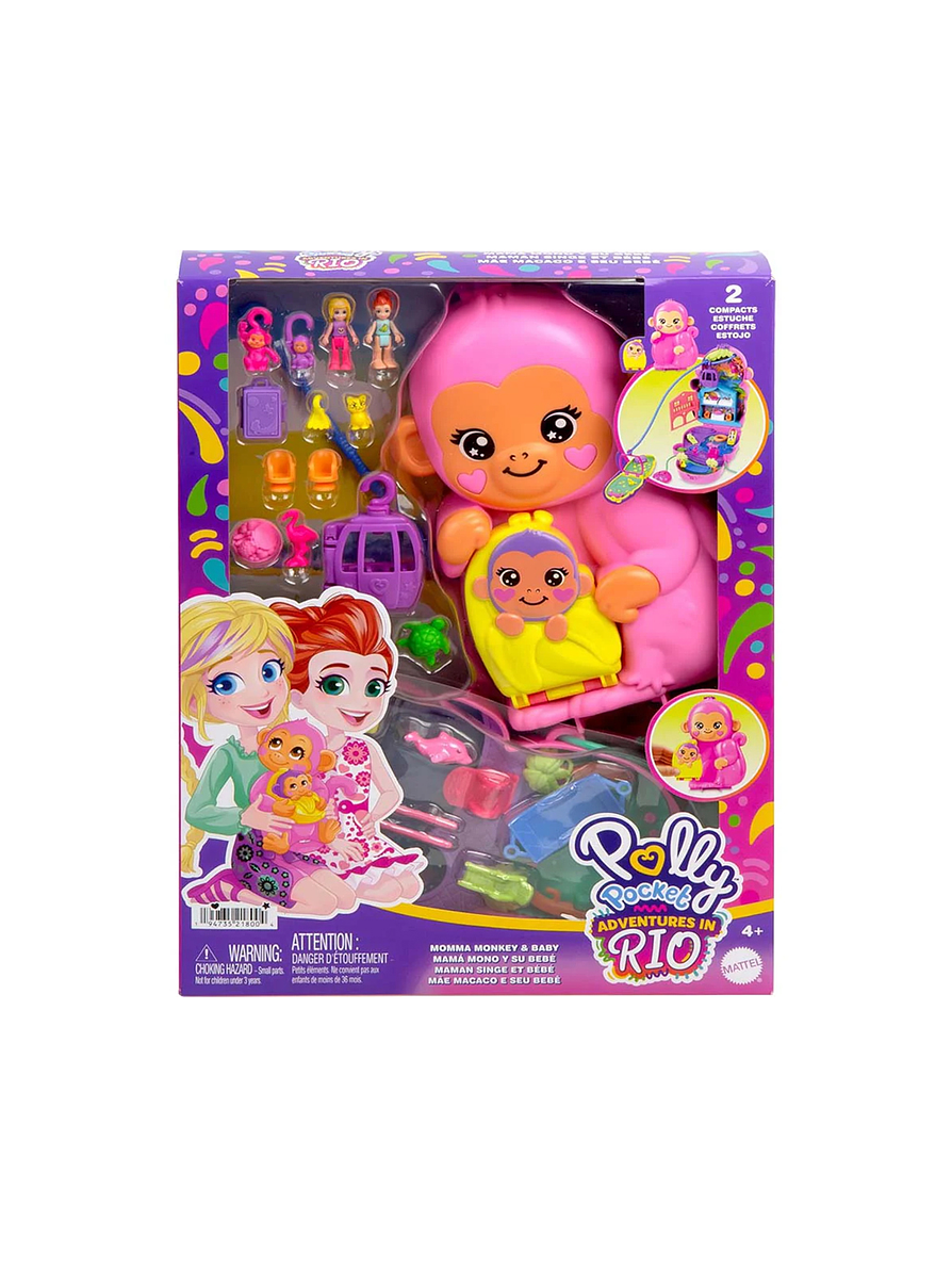 Polly Pocket Mamá Y Bebé Surtidos 3
