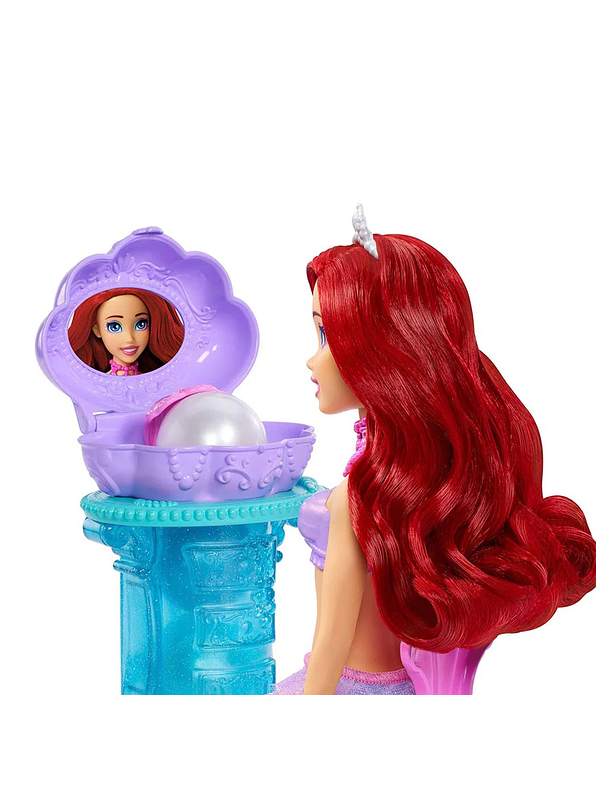Disney Princesas Ariel Con Perlas En El Tocador 3