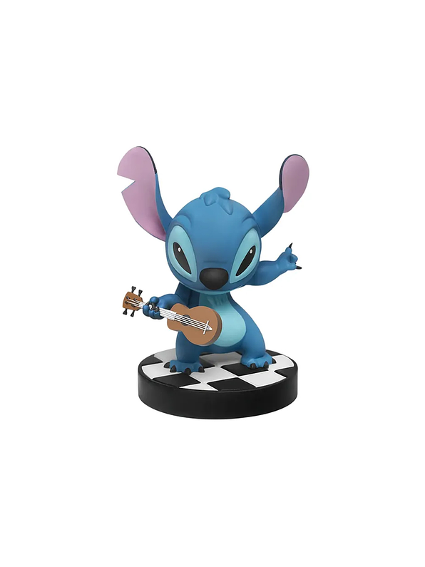 Figura Coleccionable Disney Stitch Con Guitarra 1