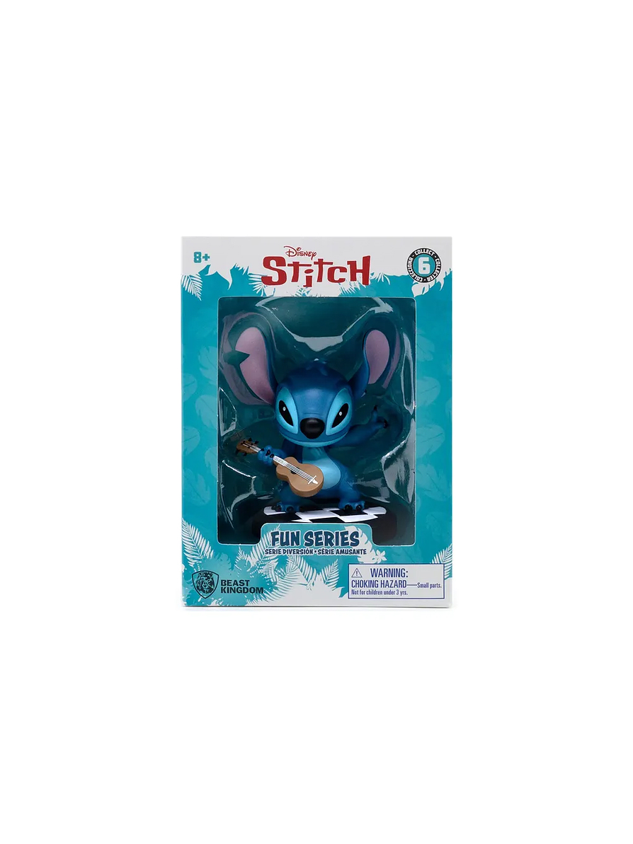 Figura Coleccionable Disney Stitch Con Guitarra 2