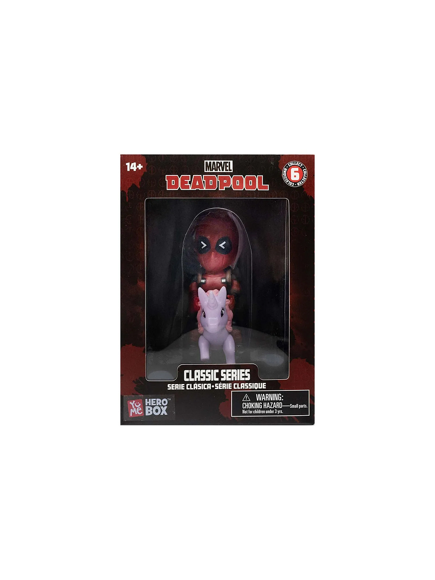 Figura Coleccionable Marvel Deadpool Con Unicornio 2