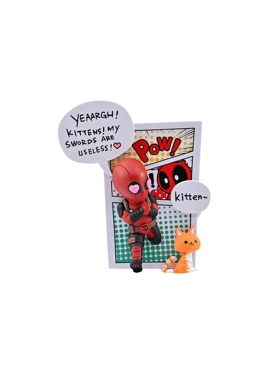 Figura Coleccionable Marvel Deadpool Cat Lover 1
