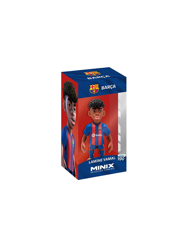Figura Coleccionable Lamine Yamal Barcelona MINIX 2
