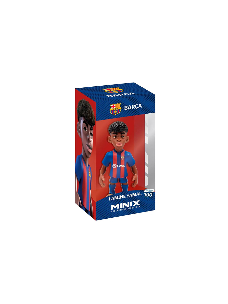 Figura Coleccionable Lamine Yamal Barcelona MINIX 2