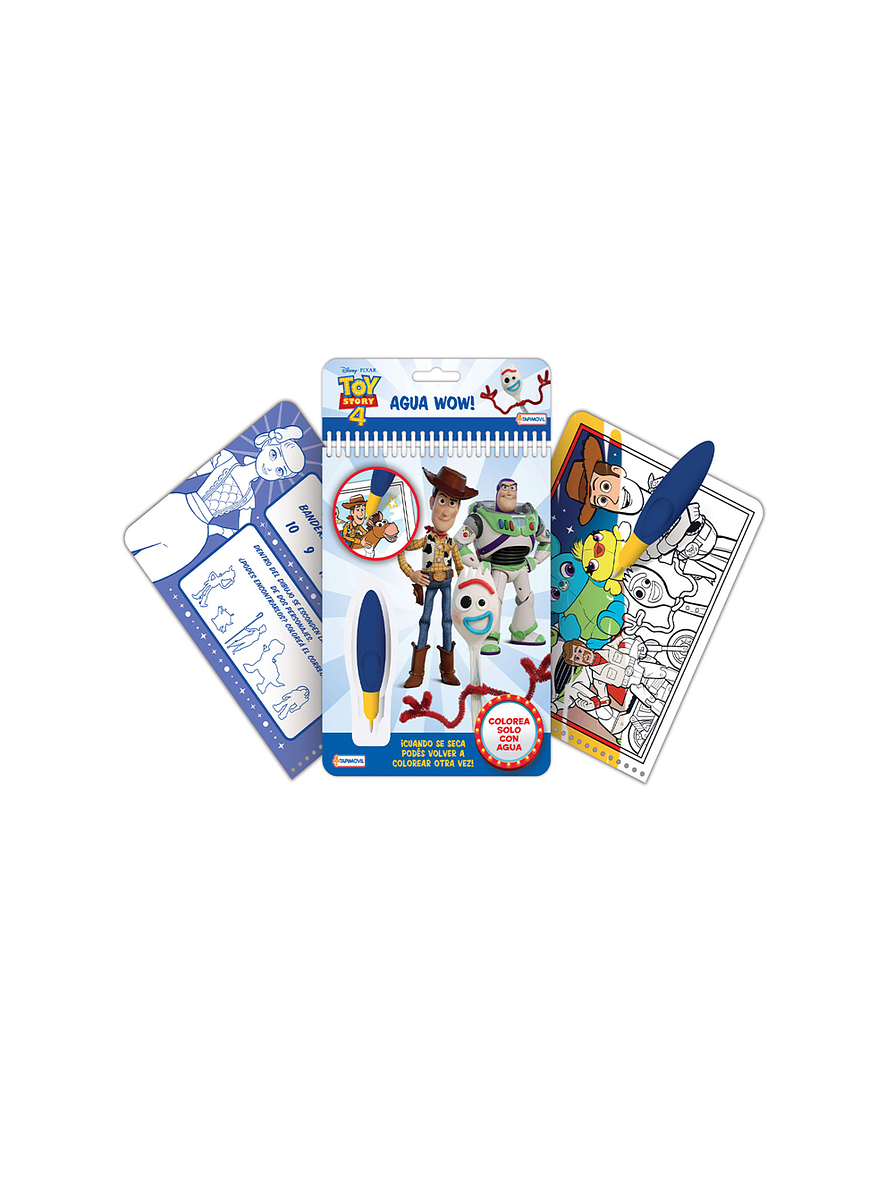 Libreta Magica Disney Toy Story Colorea Con Agua 1