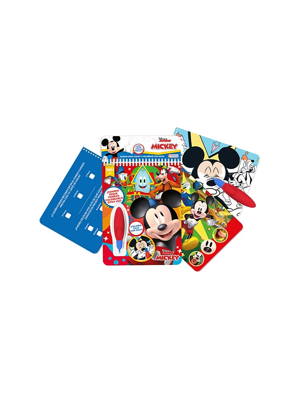Libreta Mágica Disney Mickey Colorea con Agua 1