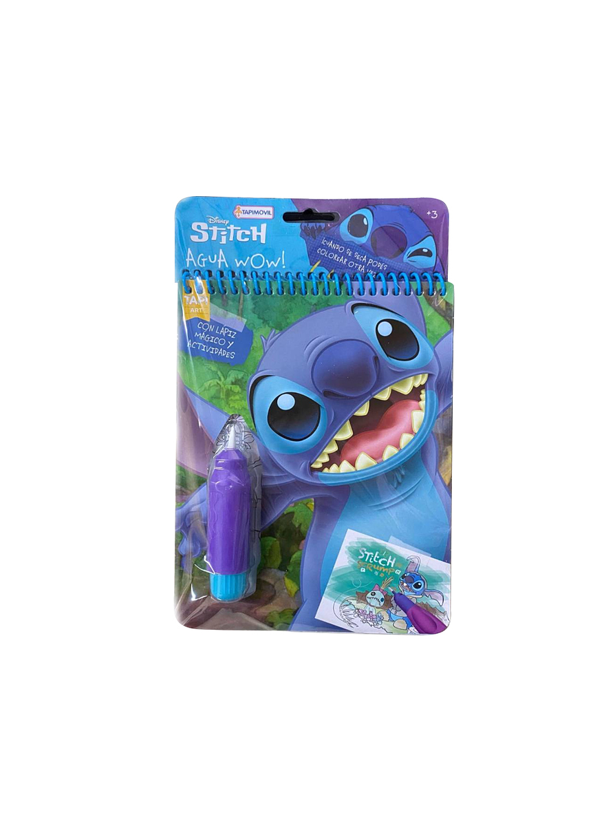 Libreta Mágica Disney Stitch colorea con agua 1