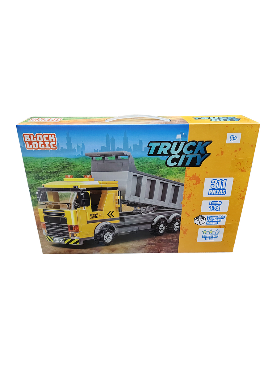 Block Logic Truck City 311 Piezas 1