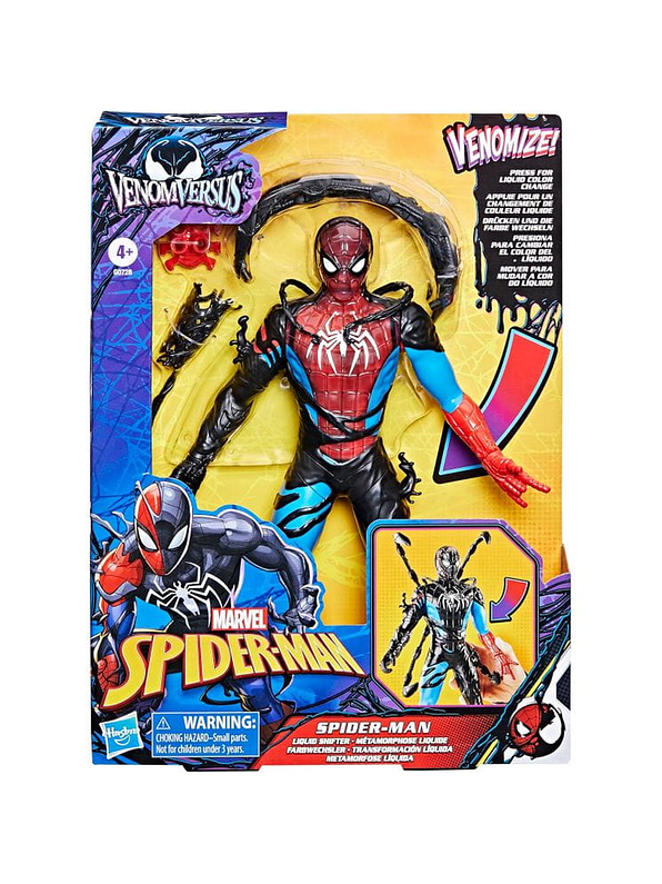 Spiderman versus Venom Transformación Liquida 1