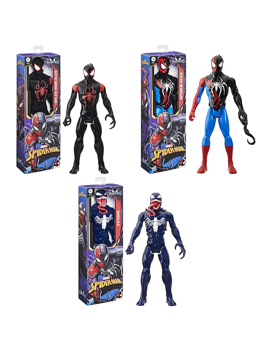 Figuras Venom versus Titan Hero 1