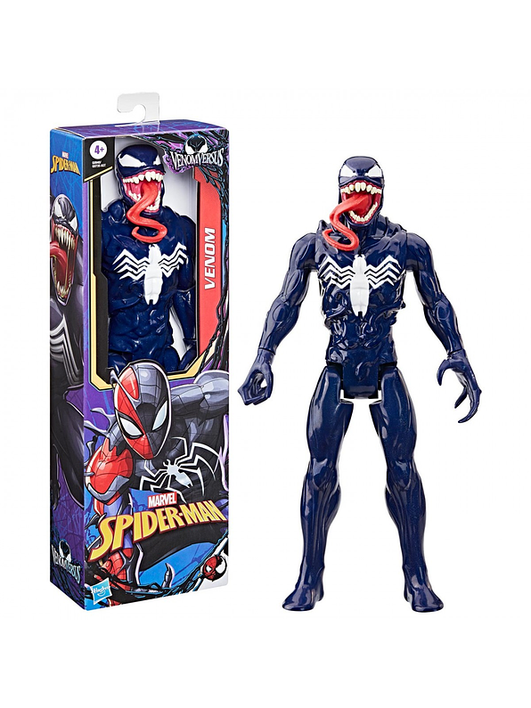 Figuras Venom versus Titan Hero 4