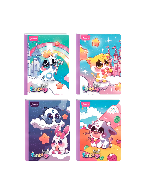 Cuaderno Cosido Peluches Fantasy 50 Hojas Líneas 1