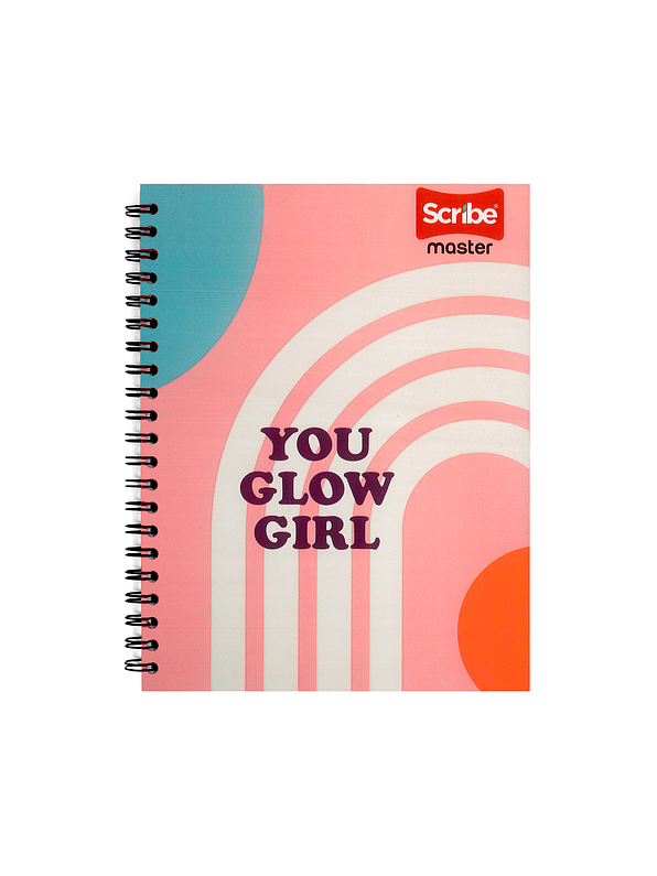 Agenda Pasta Dura Master Femenina 7 Materias  2