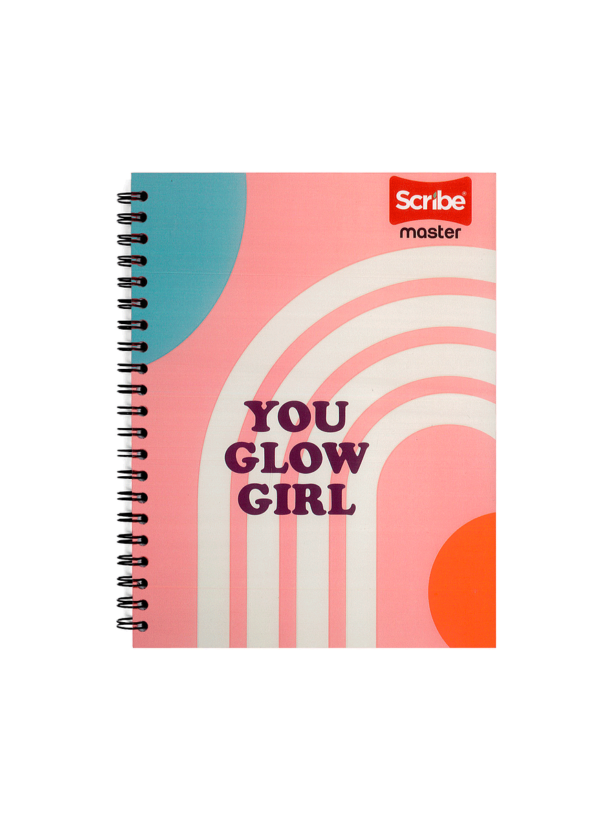 Agenda Pasta Dura Master Femenina 7 Materias  2