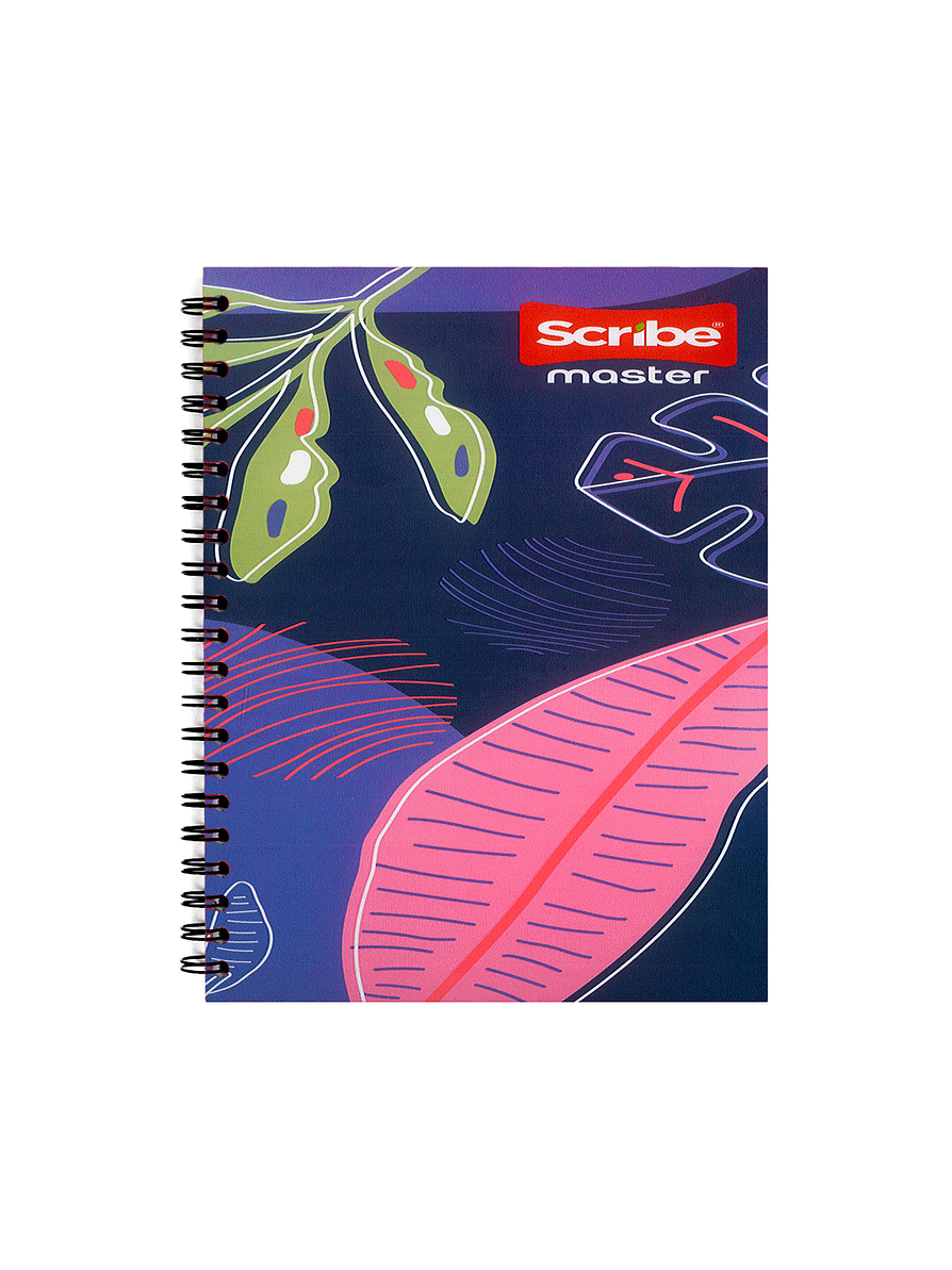 Agenda Pasta Dura Master Femenina 7 Materias  4