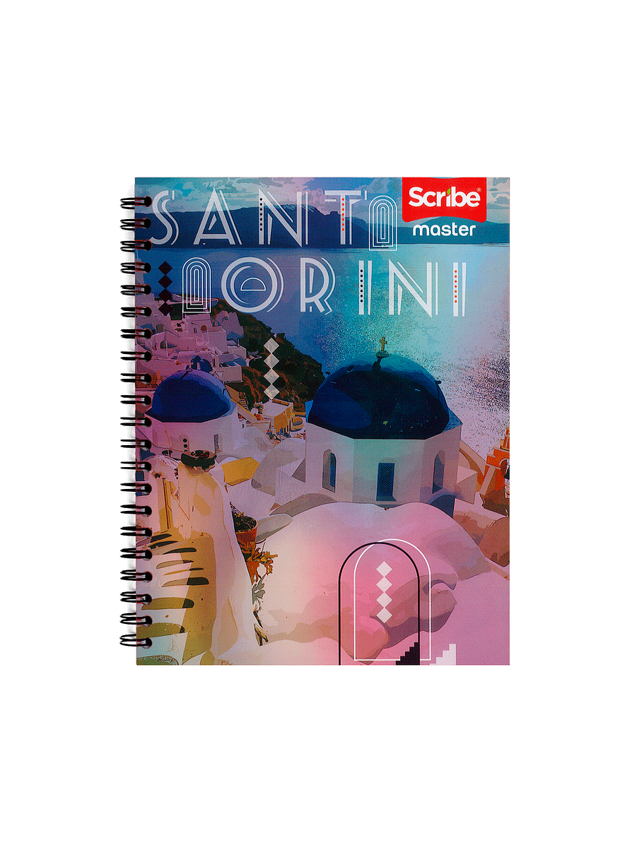 Agenda Pasta Dura Master Femenina 7 Materias  1