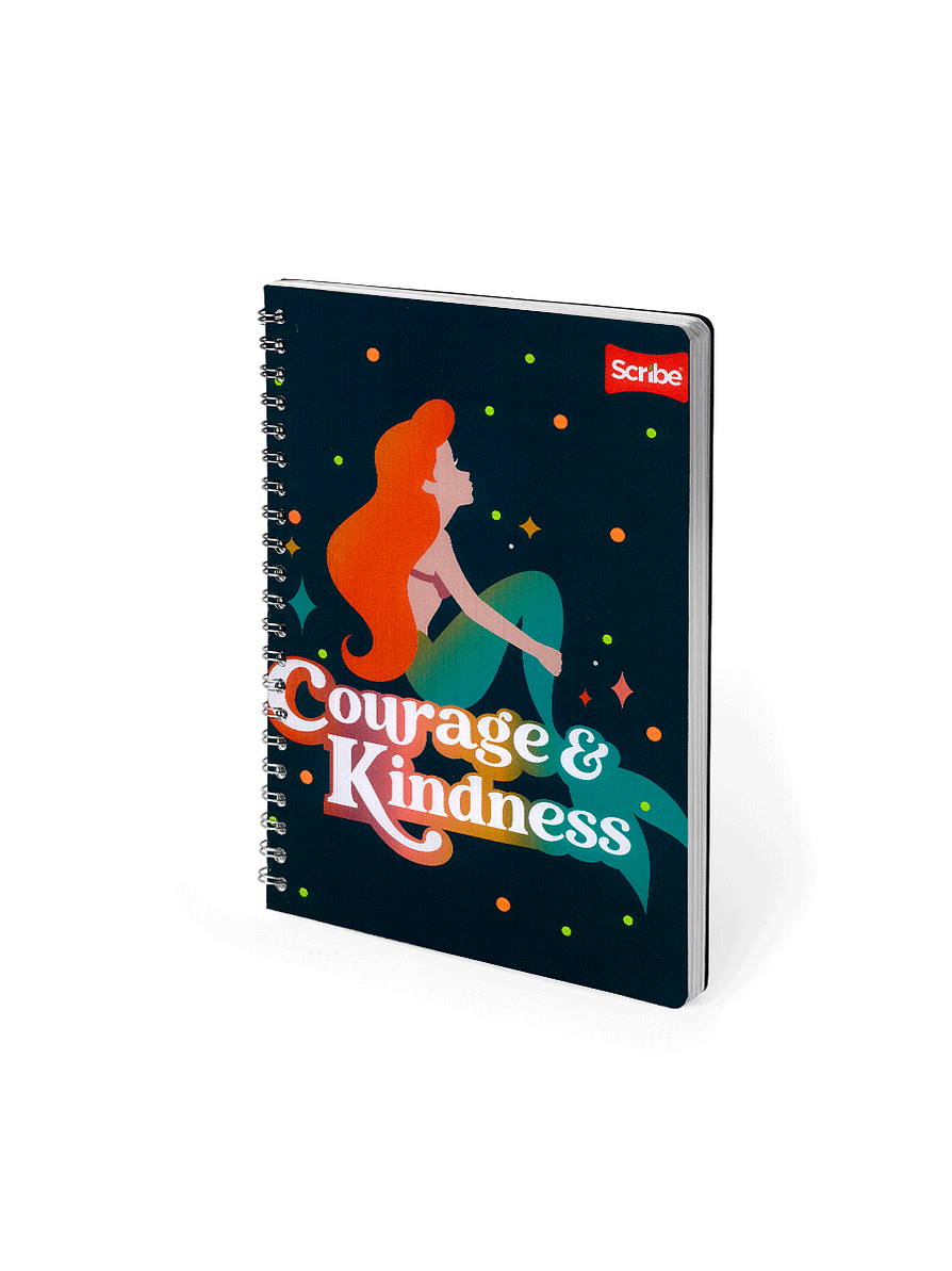 Cuaderno Catedrático Pasta Dura Princesas 80 Hojas 6