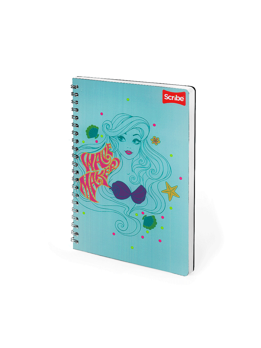 Cuaderno Catedrático Pasta Dura Princesas 80 Hojas 8