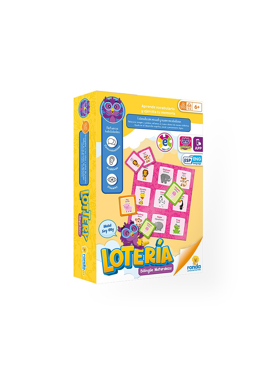 Lotería Bilingüe Naturaleza 1