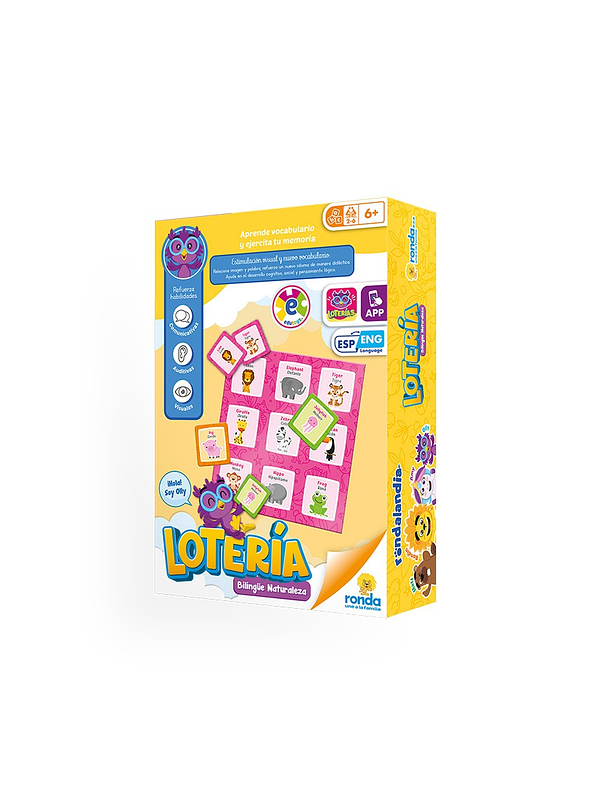 Lotería Bilingüe Naturaleza 3