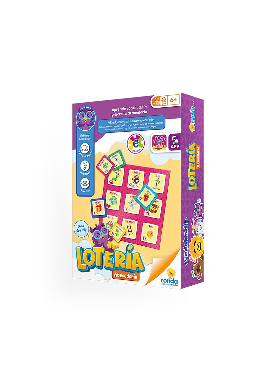 Lotería Abecedario  3