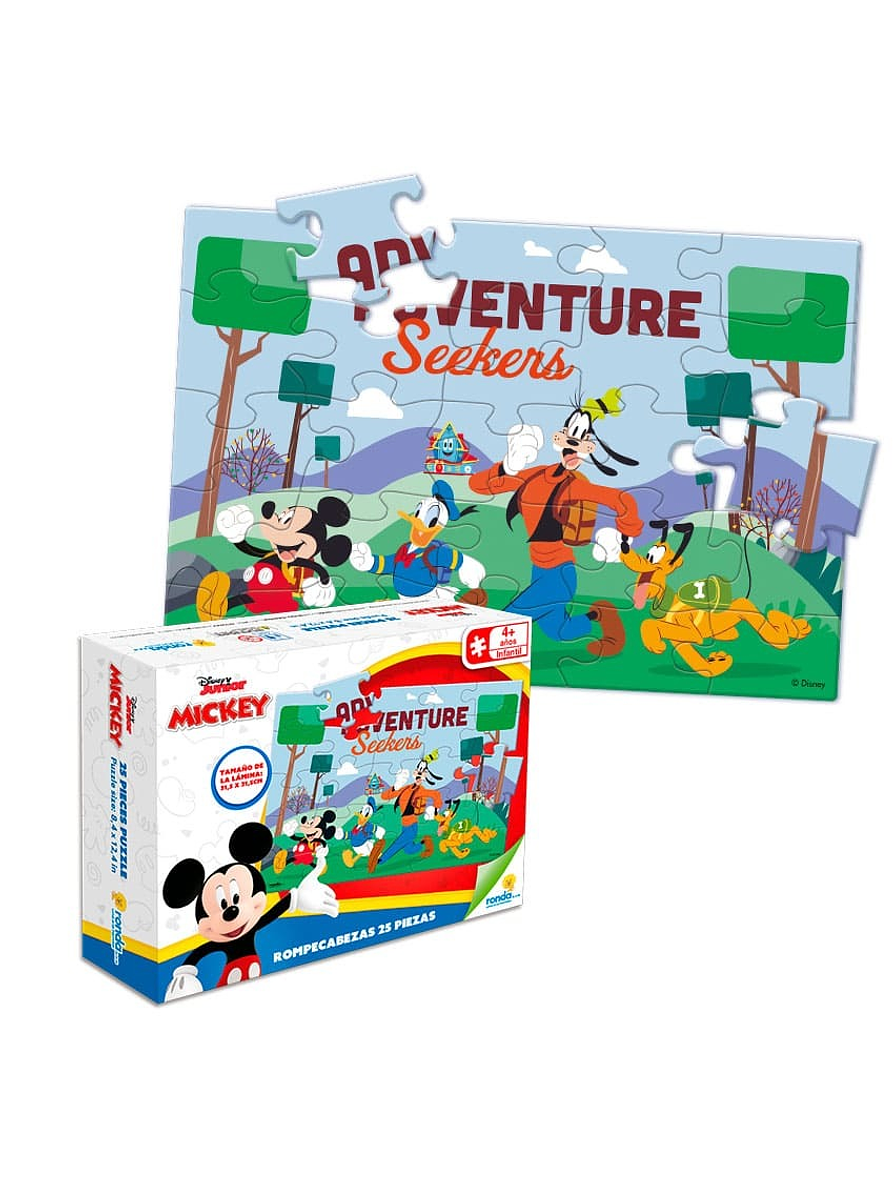 Rompecabezas X 25 Piezas Mickey Club House 2