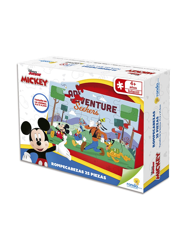 Rompecabezas X 25 Piezas Mickey Club House 4