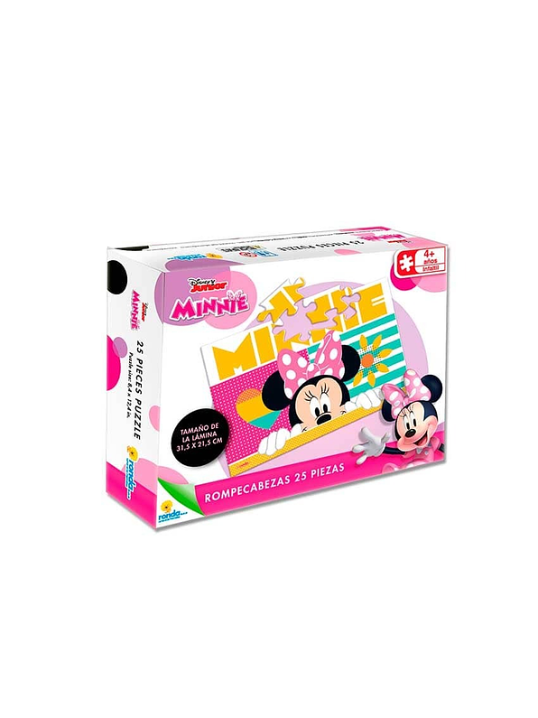 Rompecabezas X 25 Piezas Minnie Mouse 1