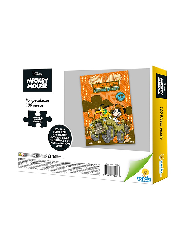 Rompecabezas x 100 Piezas Mickey 4