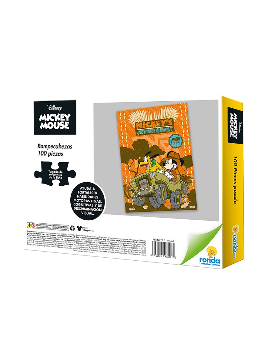 Rompecabezas x 100 Piezas Mickey 4