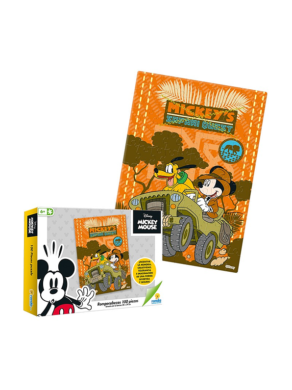 Rompecabezas x 100 Piezas Mickey 2