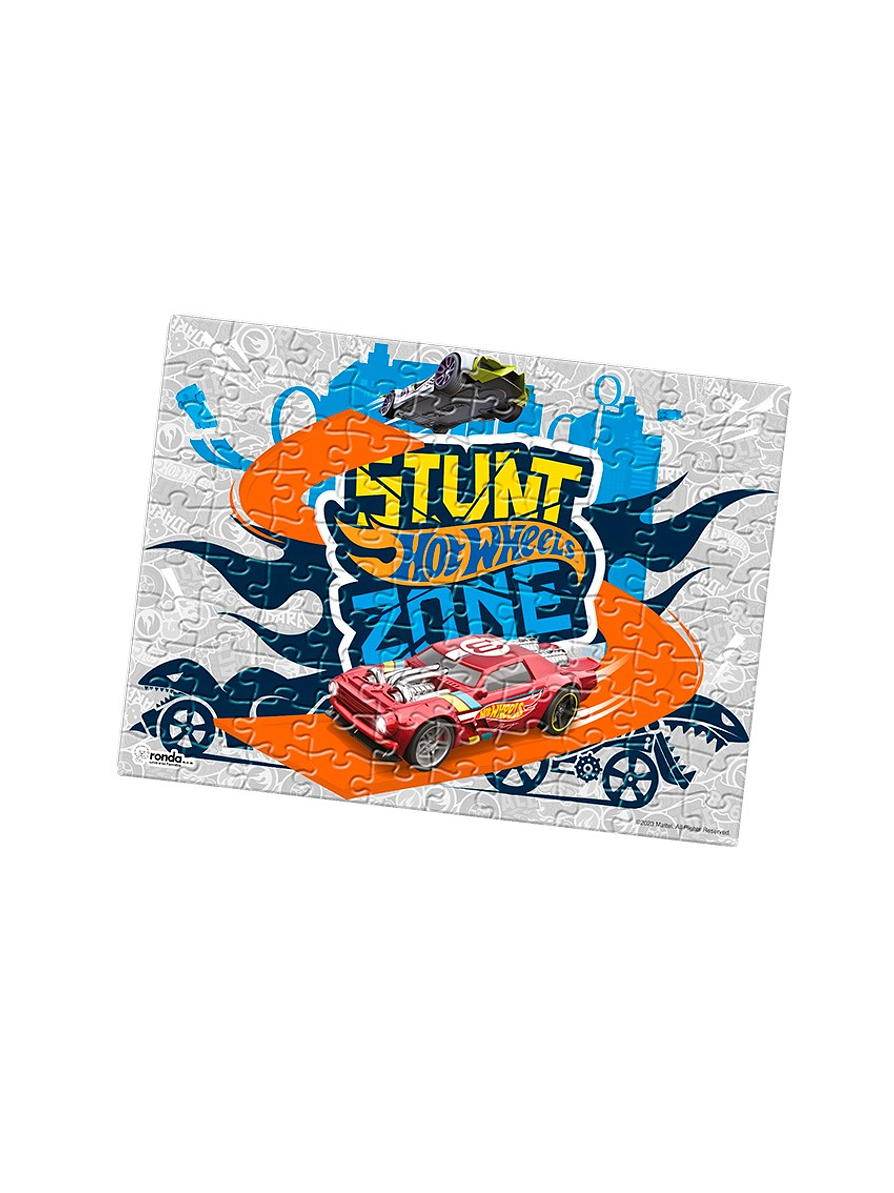 Rompecabezas x 100 Piezas Hot Wheels 4