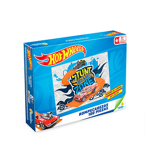 Rompecabezas x 100 Piezas Hot Wheels