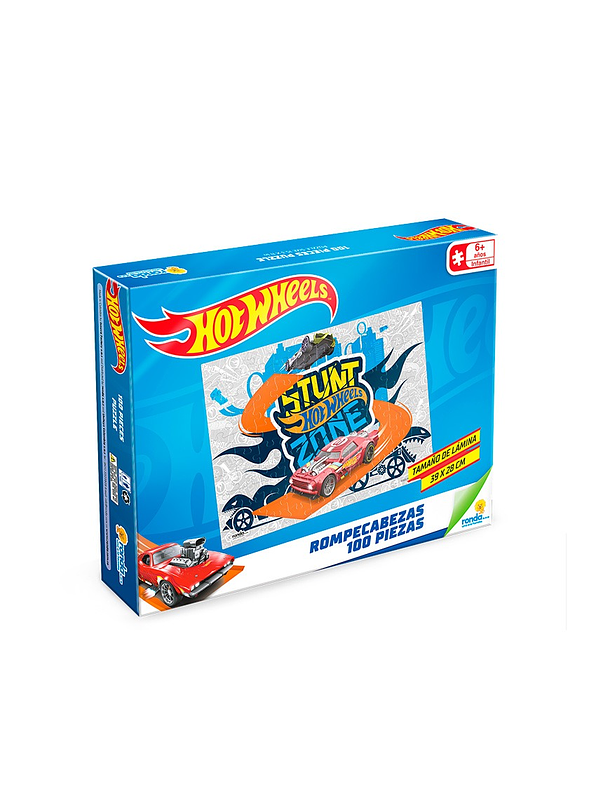 Rompecabezas x 100 Piezas Hot Wheels 1