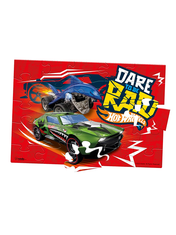 Rompecabezas x 25 Piezas Hot Wheels  4