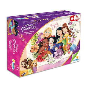Rompecabezas X 25 Piezas Estándar Princesas